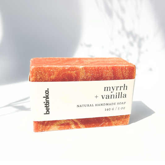 Myrrh + Vanilla Natural Soap