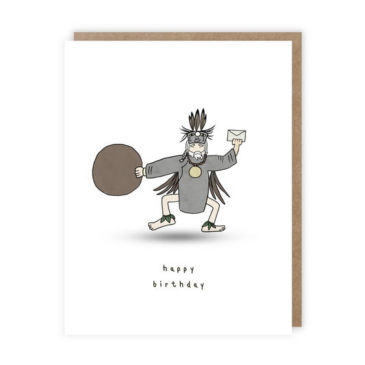 Dancing Shaman | Birthday Card